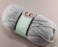 Yarn Super baby - light grey 007