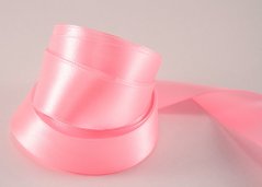 Light pink satin ribbon No.