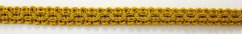 Decorative braid - dark yellow - width 1 cm