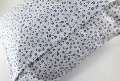 Kräuterkissen Kräuter-Reset - kleine blaue Blumen - Größe 35 cm x 28 cm