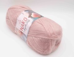 Yarn Angora luks - old pink - 10275