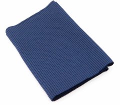 Polyester knit - dark blue