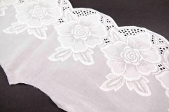 Madeira cotton lace - broken white - width 21 cm