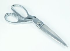 Krajčírske nožnice - dĺžka 24 cm, ostria 13 cm - celokovové