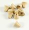 Wooden bead - bell - size 1 cm x 1.3 cm