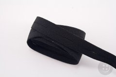 Gummiband mit Knopfloch - schwarz - Breite 2 cm