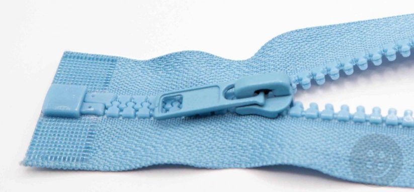 Dělitelný kostěný zip - délka (30 - 95 cm) - různé barvy