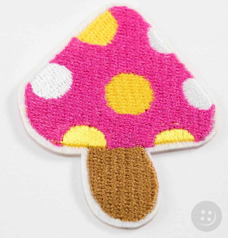 Iron-on patch - Popsicle - dimensions 4 cm x 5 cm