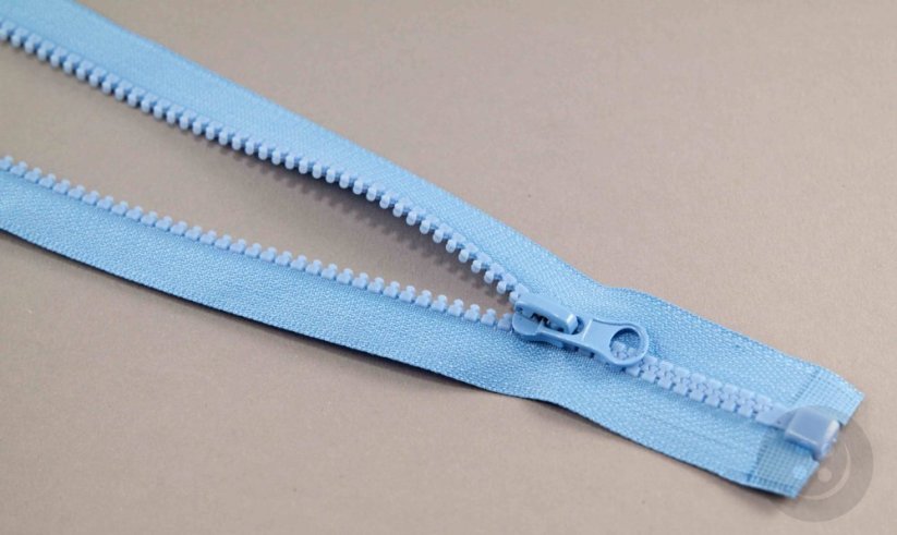 Dělitelný kostěný zip - délka (30 - 95 cm) - různé barvy