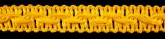 Decorative braid - yellow - width 1 cm