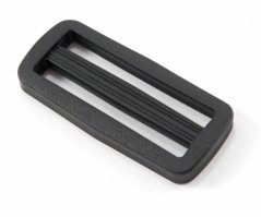 Plastikschieber - schwarz - Duchmesser 5 cm