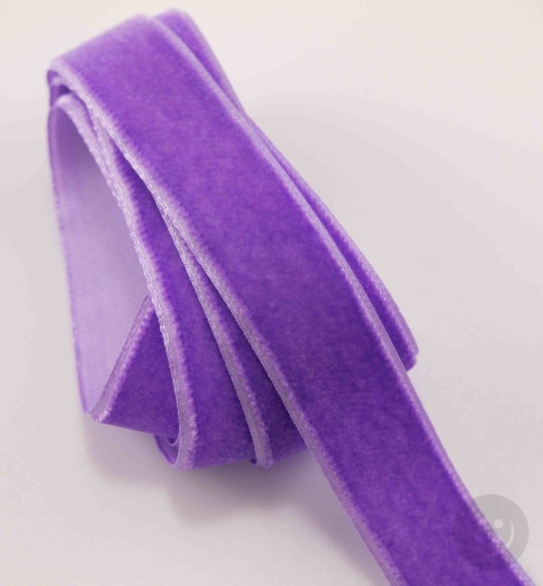 Samtband - hellviolett - Breite 2 cm