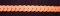 Sequin trim - light pink - widht 0,5 cm
