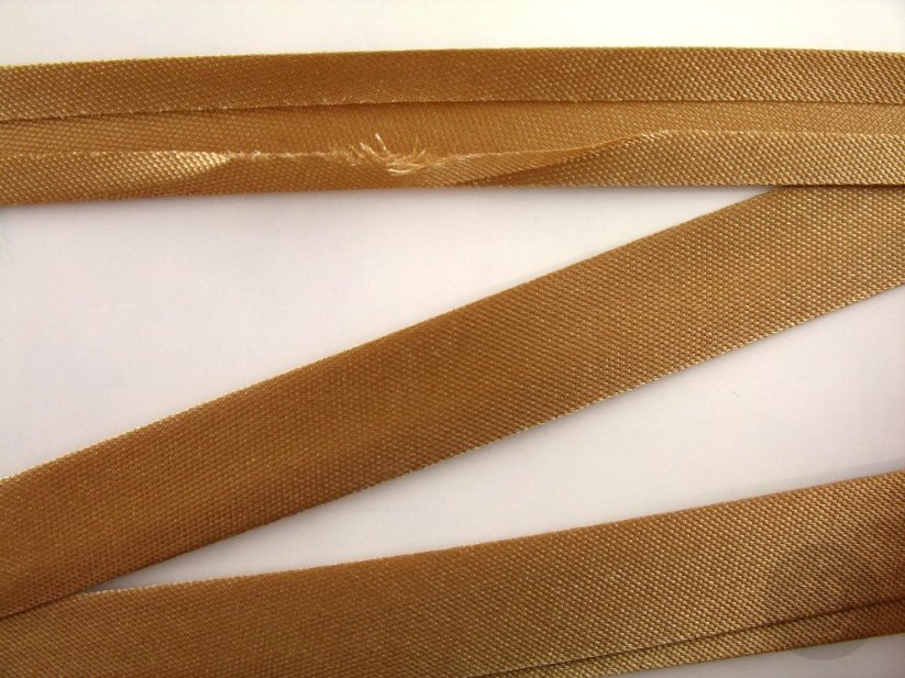 Saténový šikmý proužek - šíře 1,5 cm