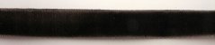 Samtband - braun - Breite 0,9 cm