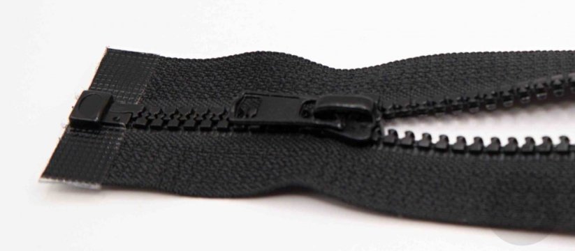 Dělitelný kostěný zip - délka (30 - 95 cm) - různé barvy