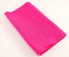 Cotton knit - medium pink - dimensions 16 cm x 80 cm