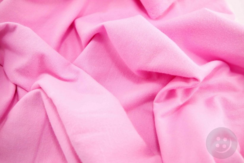 Cotton flannel - baby pink - width 160 cm