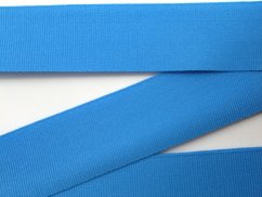Rypsová stuha - nebeská modrá - šírka 2,6 cm