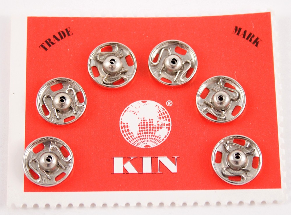 Kovové patentky KIN - Průměr - 0,8 cm
