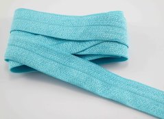 Lemovacia pruženka - tyrkysovo zelená - šírka 2 cm
