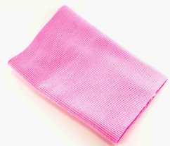 Cotton knit - light pink - dimensions 16 cm x 80 cm