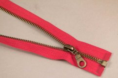 Dělitelný kovový starokovový zip č.5 více barev - délka (30 - 100 cm)