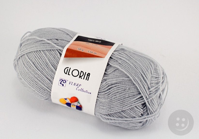 Yarn Gloria - light grey 56177