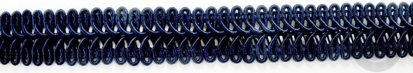 Decorative braid - dark blue - width 2 cm
