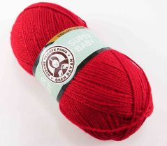 Yarn Super baby - red darker - 033