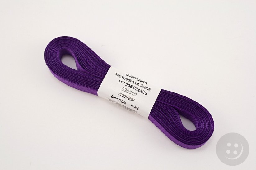 Purple violet taffeta ribbon No. 510