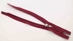 Weicher plastik Reißverschluss - nicht teilbar (Größe Nr. 3) verschiedene Farben - Länge 12 cm - 60 cm