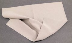 Elastic  iron-on patch - size 15 cm x 20 cm - beige, gray
