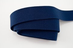Farebná guma - tmavo modrá - šírka 2 cm