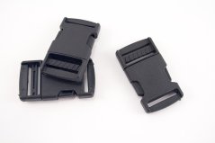 Trojzubec plastový - černý - průvlek 2,6 cm