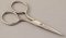Embroidery Scissors - small- length 9 cm - all-metal - silver