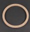 Holzkreis - Makramee - Innendurchmesser 5,5 cm - 31 cm / Außendurchmesser 7,5 cm - 33,5 cm
