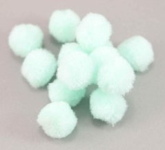 Pompoms - more colors - diameter 2 cm