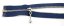 Dělitelný kovový stříbrný zip č.3 více barev - délka (30 - 85 cm) - Délka: 75 cm, Barvy dělitelný kovový stříbrný zip č.3: fialová