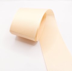 Ripsband - hellbeige - Breite 5 cm