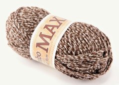 Garn Jumbo Maxi - weiß-braun 983978