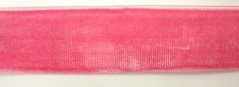 Samtband - rosa - Breite 4 cm