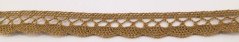 Häkelborte - braun - Breite 1,5 cm