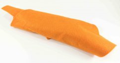 Fabric decorative felt - yellow, orange