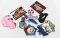 MIX of iron-on and sew-on patches - set for boys (9 pcs)