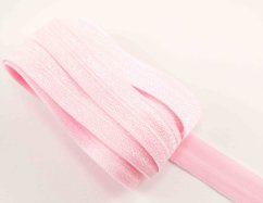 Lemovací pruženka - baby růžová - šířka 1,5 cm