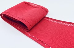 Red embroidery tape