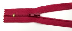 Non-separating no. 5 spiral zipper, raspberry, 16 cm Non-separating no. 5 spiral zipper, raspberry, 16 cm
