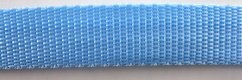 Polypropylene webbing - light blue - width 2 cm