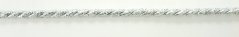 Twisted cord - shiny - silver - diameter 4 mm , lurex